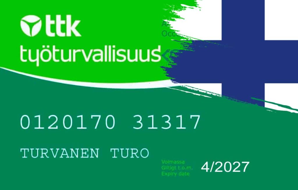 yöturvallisuuskorttikoulutus netissä – Suorita työturvallisuuskortti verkossa hintaan 79 €